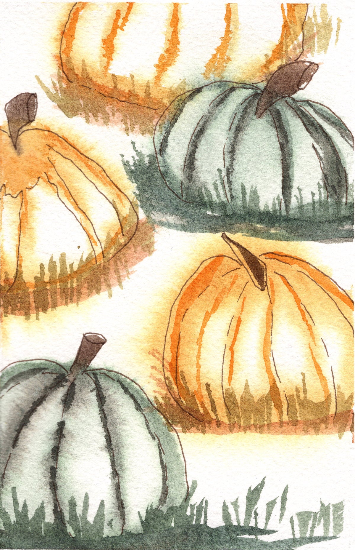 Bright Pumpkins